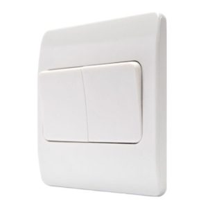 MK 2G 10A 2W WIDE PLATESWITCH