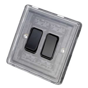 MK MH4372BLKC DIMENSIONS 20A 2 GANG 2 WAY SWITCH MODULE BLACK