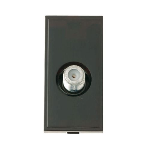 CLICK NEW MEDIA MATT SINGLE MEDIA MODULES SINGLE FEM. SAT F TYPE MATT BLACK