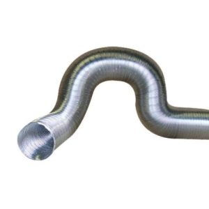 SEMI-RIGID 200MM ALUMINIUM FLEXI DUCT 3M