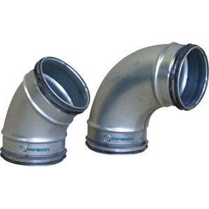 MONSOON 100MM 90 DEGREE ELBOW METAL