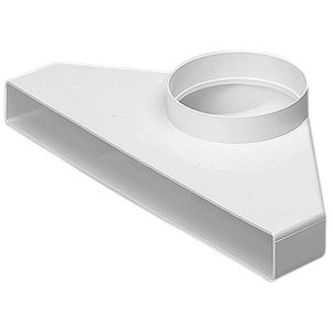 NATIONAL VENTILATION 234 X 29 FLAT TO 100MM ELBOW BEND