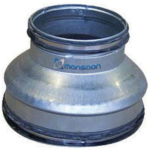 METAL DUCTING REDUCER 150MM-100MM