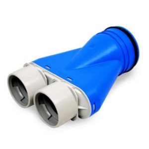 NATIONAL VENT STRAIGHT RADIAL COLLECTOR 2X75X125MM