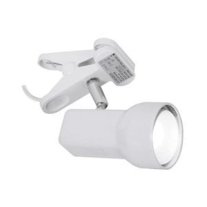 OAKS CLIP ON SPOT LIGHT WHITE