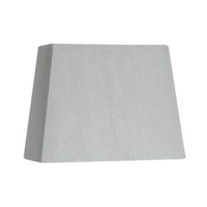 OAKS RECTANGLE FABRIC SHADE SOFT GREY