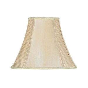 OAKS OCTAGANOL 6" SILK SHADE SAND