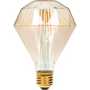 DIAMOND SHAPE LED FILAMENT ES 4W GOLD DIMMABLE 180