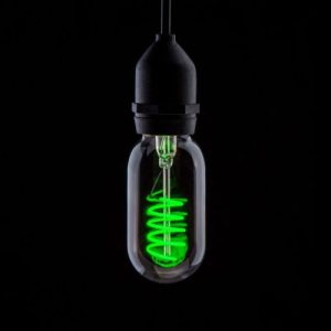 LED T45 ES 4W GREEN FUNKY FILAMENT LAMP