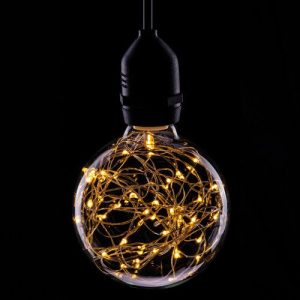 LED G95 GLOBE 1.7W ES POLY STAR WARM WHITE