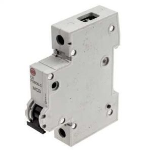 WYLEX 6A C-TYPE SINGLE POLE MCB