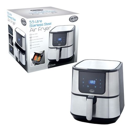 QUEST 5.5L STAINLESS STEEL AIR FRYER