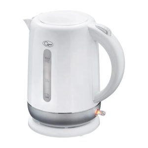 QUEST 1.5L FAST BOIL KETTLE WHITE & SILVER
