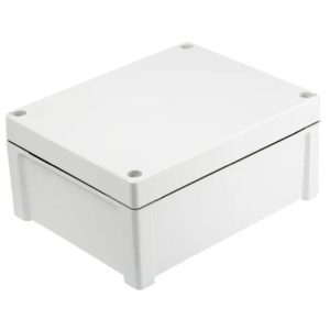 ABS CLEAR LID ENCLOSURE IP65, 240 X 191 X 107.4MM