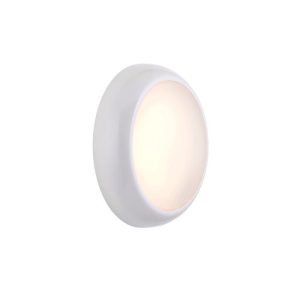 SAXBY HEROPRO MINI IP65 6/9/12W TRI COLOUR EMERGENCY BULKHEAD