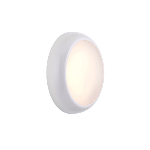 SAXBY HEROPRO MINI IP65 6/9/12W TRI COLOUR EMERGENCY BULKHEAD