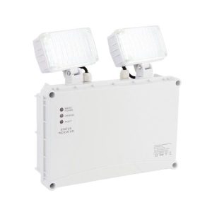 SAXBY SIGHT NON-MAINTAINED EMERGENCY TWIN SPOT IP65 3W