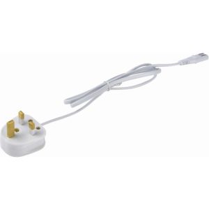 SAXBY SLEEK CCT POWER LEAD & 3 PIN PLUG L: 1000MM