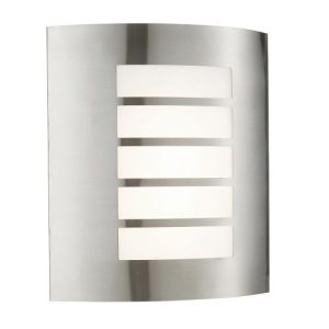 SAXBY BIANCO LED 1LT WALL IP44 7W WARM WHITE