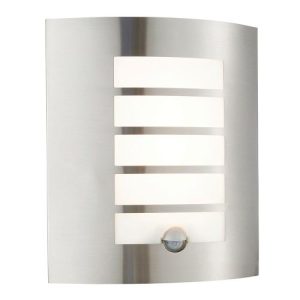 SAXBY BIANCO LED PIR 1LT WALL IP44 7W