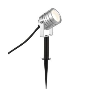 SAXBY LUMINATRA SPIKE SILVER IP65 4W