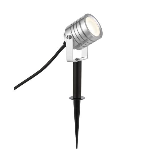 SAXBY LUMINATRA SPIKE SILVER IP65 4W