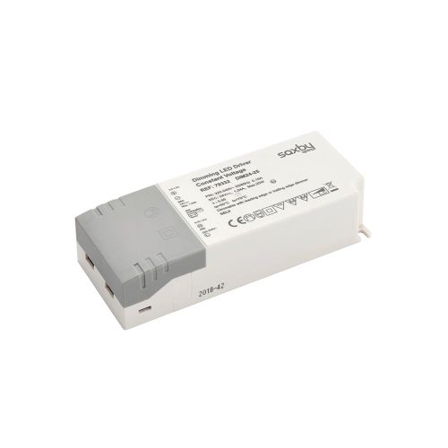 SAXBY LED DRIVER CONSTANT VOLTAGE DIMMABLE 24V 25W
