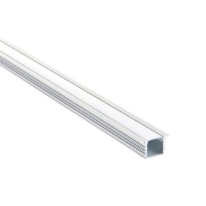 SAXBY WIDE RECESSED PROFILE ALUMINIUM SILVER 2MTRS