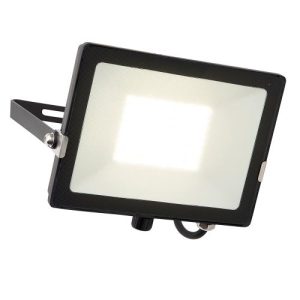 SAXBY (PRE-WIRED) BLACK SALDE IP65 50W LED FLOODLIGHT