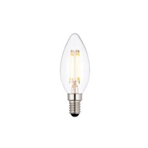 SAXBY E14 LED FILAMENT CANDLE 4W