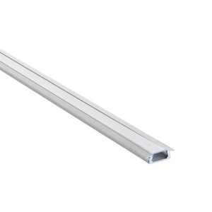 SAXBY RIGELSLIM RECESSED 21.7MM WIDE 2M ALUMINIUM PROFILE/EXTRUSION SILVER