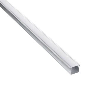 SAXBY RIGEL RECESSED 30MM  WIDE 2M ALUMINIUM PROFILE