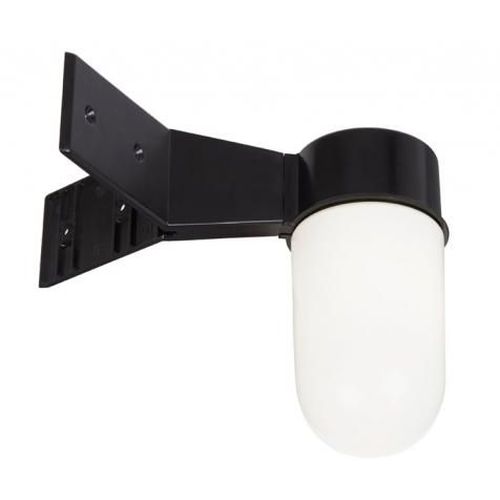 SAXBY WARE BLACK WALL CORNER FITTING IP44 40W
