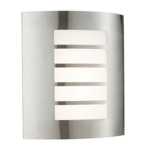 SAXBY BIANCO BRUSH STEEL WALL LIGHT