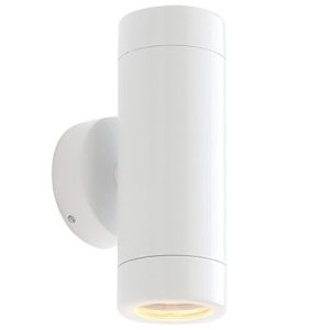 SAXBY 2 X 7W (MAX) LED GU10 WHITE UP/DOWN IP65 WAL