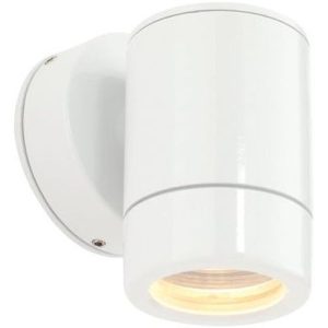 SAXBY ODYSSEY WHITE 1LT WALL IP65 7W GU10 (NO LAMP)