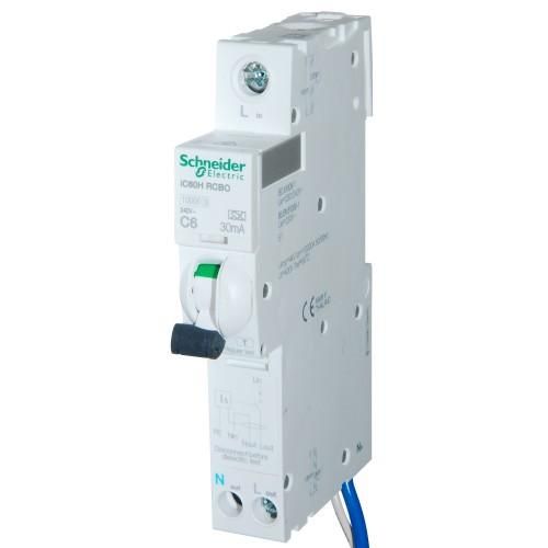 SCHNEIDER 6A C - TYPE ACTI.9 RCBO
