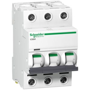SCHNEIDER 32A C-TYPE T/POLE MCB