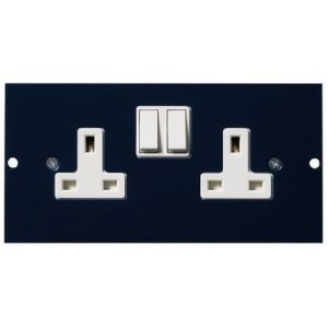 SCHNEIDER 2G 13A SOCKET FOR FLOOR BOX