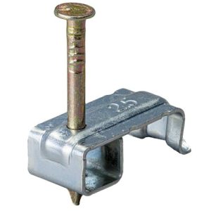 SCHNEIDER 1-2.5MM METAL FIRE CABLE CLIP (100)