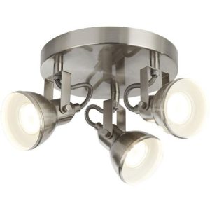 SEARCHLIGHT FOCUS 3LT INDUSTRIAL SPOTLIGHT - SATIN SILVER