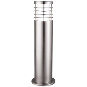 SEARCHLIGHT LOUVRE OUTDOOR POST - STAINLESS STEEL & POLYCARBONATE, IP44