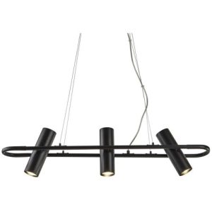 SEARCHLIGHT TELESCOPE 3LT PENDANT - BLACK METAL
