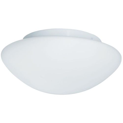 SEARCHLIGHT TOKYO BATHROOM CEILING LIGHT - METAL & OPAL GLASS, IP44