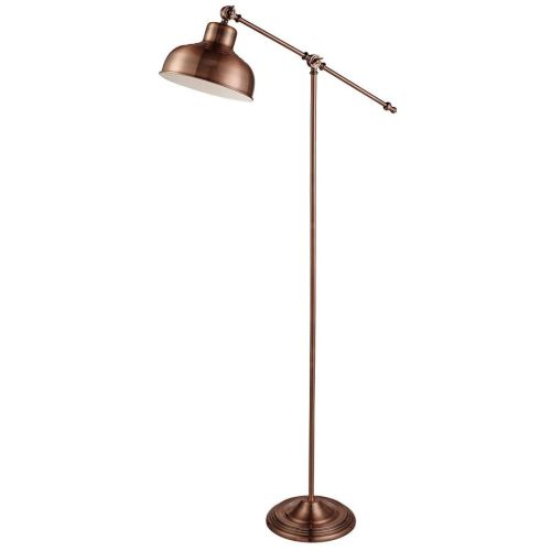 SEARCHLIGHT MACBETH ADJUSTABLE FLOOR LAMP - ANTIQUE COPPER