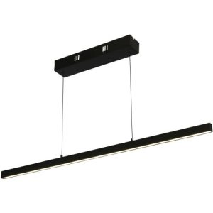 SEARCHLIGHT LAYLA GESTURE CONTROL PENDANT - BLACK METAL & OPAL ACRYLIC