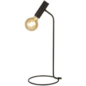 SEARCHLIGHT DULWICH TABLE LAMP - BLACK METAL