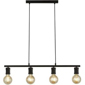 SEARCHLIGHT DANCE 4LT BAR PENDANT - SAND BLACK