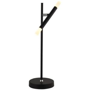 SEARCHLIGHT WANDS LED TABLE LAMP - BLACK METAL & ACRYLIC