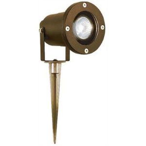 SEARCHLIGHT SPIKEY LED OUTDOOR SPIKE LIGHT - RUST BROWN, IP65